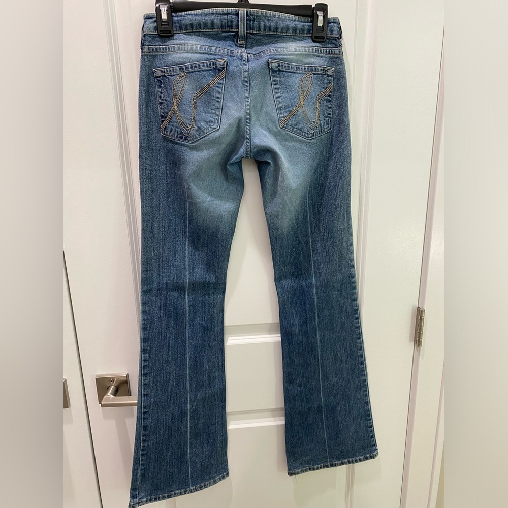 Bebe Low Rise Flare Jeans - Picture 3 of 3